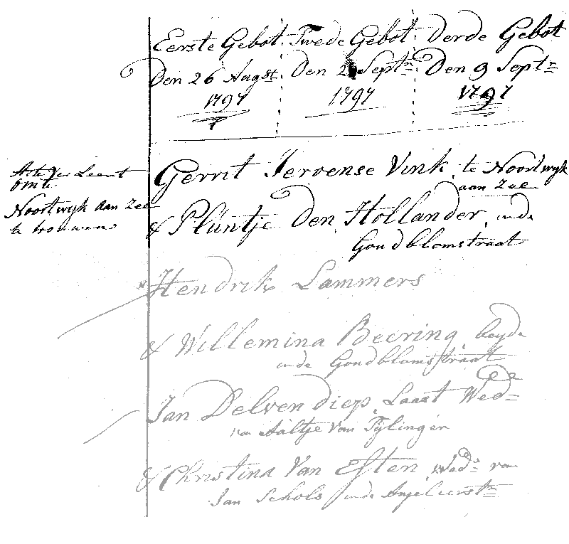 17970826 ondtr akte Gerrit J Vink - Pleuntje d Hollander